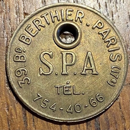 Médaille jeton ancien - ancien, la