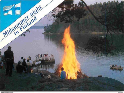 Carte postale finlande - carte,