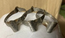 3x Simplex Collier Passage Gaine/Guide Clamp Vélo Vintage Peugeot