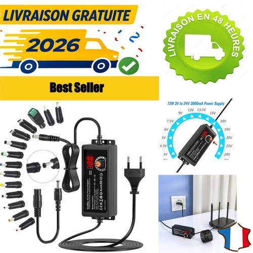 Soulbay chargeur universel 24v - universel,