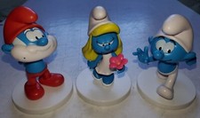 3xFIGURINES SCHTROUMPF SMURF