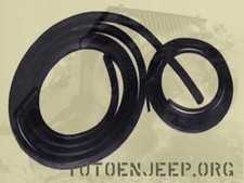 JOINT 1 VITRE  PARE BRISE . jeep  willys GPW M201 us ww2