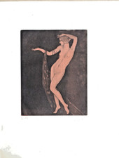 MAGNIFIQUE EAU-FORTE ORIGINALE