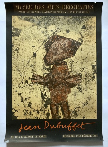 Jean dubuffet affiche - jean,