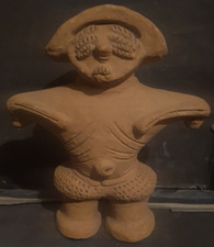 Statuette en terre cuite ou