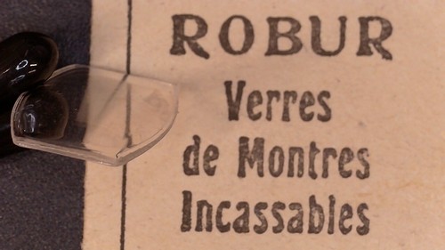 Verre montre bomber base plate - verre,
