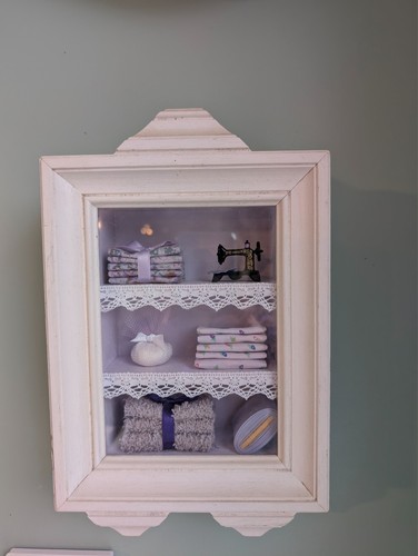Vitrine miniature atelier - miniature,