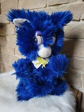 PELUCHE CHIEN BLEU MOUMOUTE