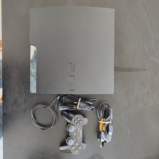 Sony PlayStation 3 Slim 160 Go Console avec sa Manett- Noir Charbon (CECH-2504B)