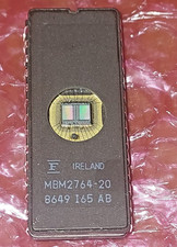 1Pcs MBM2764-20 MOS 64 Kbit UV EPROM  CERDIP28 Fujitsu
