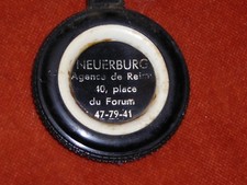 Porte-clés Key ring NEUERBURG agence REIMS 10 place Forum  -- TACOT 1900 in Pneu