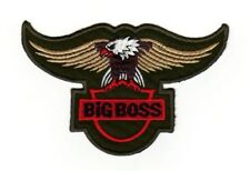 ag30★BIG BOSS Aigle Army écusson image à repasser application patch patch pat...