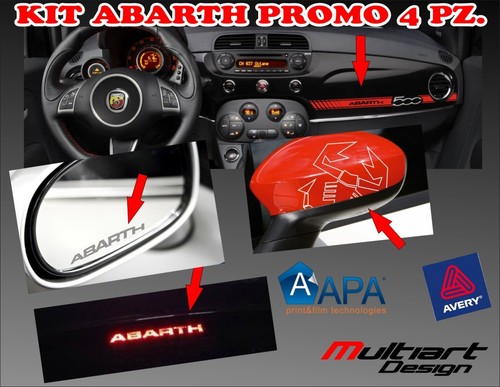 Kit autocollant abarth - kit,