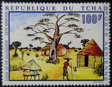 TIMBRE du TCHAD - POSTE