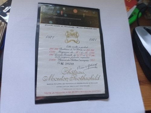 Pauillac 1er gcc etiquette - 1er,