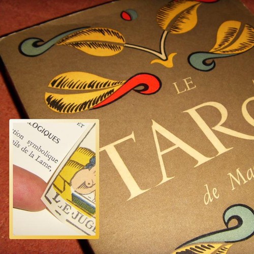 1970 tarot de marseille - 1970, le