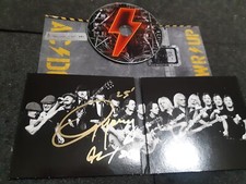 AC/DC autograph angus young POWER UP signed live concert 2025 collectors