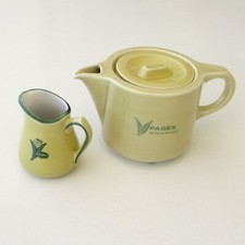 Tisanière et Crémier de bar