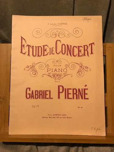 Gabriel pierné etude - gabriel,