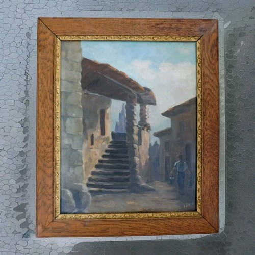 Roux huile sur - roux, (xxème)