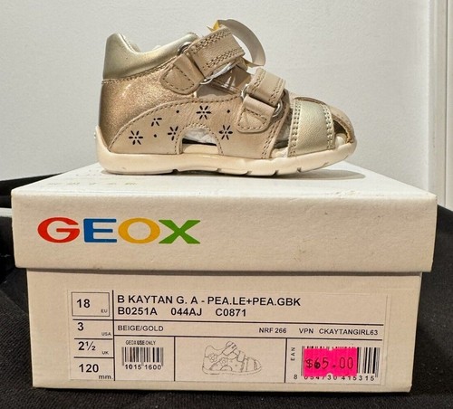 Geox kaytan sandal gold new - kaytan, (new