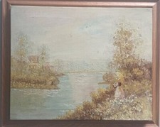 VINTAGE PIERRE DU BOIS OIL ON