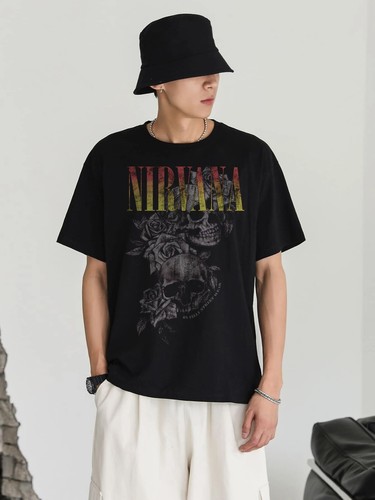 Shirt oversize nirvana - nirvana, |