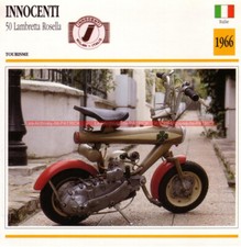 INNOCENTI 50 Lambretta Rosella 1966 : Fiche Moto #001712