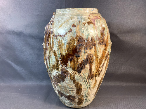 Ancien grand vase terre - grand,