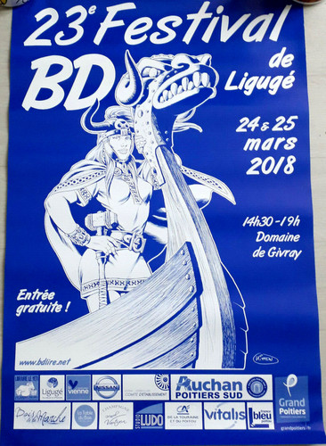 Affiche chroniques barbares - affiche,