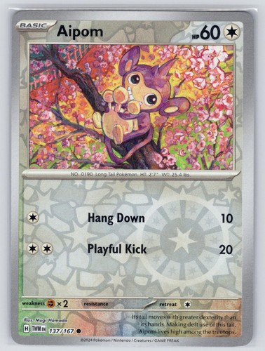 Aipom 137 167 twilight - 137/167,