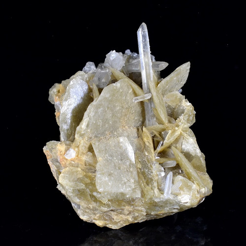 Quartz sidérite - quartz, et