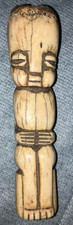 Statuette africaine en os sculpté – Art tribal du Sénégal / African Tribal Bone