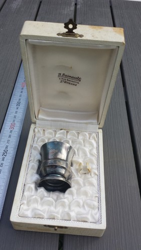 Coquetier métal argenté - coquetier,