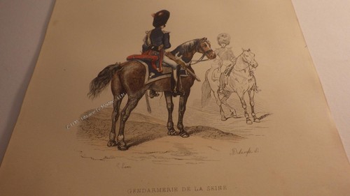 1850 gendarmerie seine - 1850.gendarmerie, la