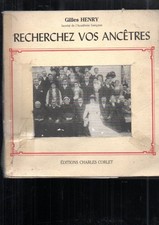 LIVRE RECHERCHEZ VOS ANCETRES