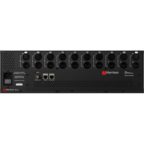 Harrison audio d510dante aoip - harrison,