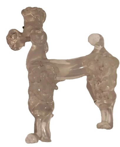 Figurine chien caniche - figurine,
