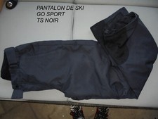 PANTALON DE SKI GO SPORT  MOLLETONNE MIXTE T S TAILLE REGLABLE