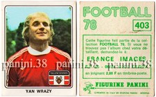 Sticker YAN WRAZY "FOOTBALL