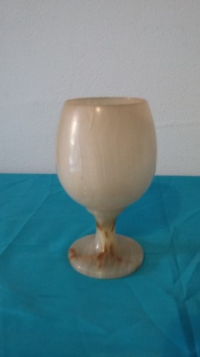 Ancien verre pied - ancien, en