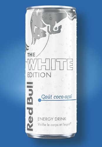 Canette redbull the white - the,