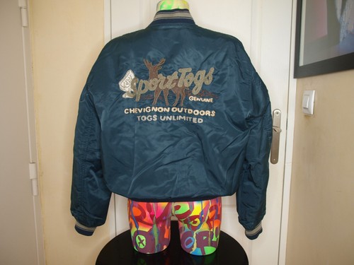 Bomber vintage chevignon - bomber,