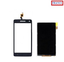 Vitre Tactile noir + LCD WIKO RAINBOW 3G