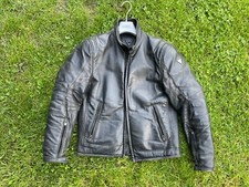 Dainese  Black Leather Jacket   (48 Dainese)