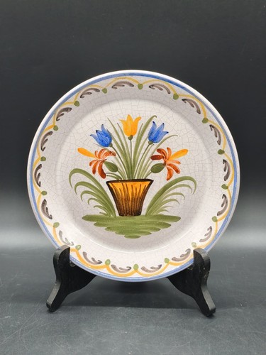Assiette décorative faïence