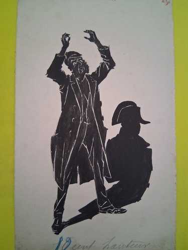 Dessin original non - , signé