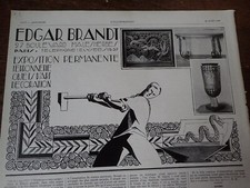 EDGAR BRANDT ferronnerie d'art