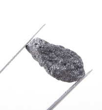 Diamant brut noir naturel de