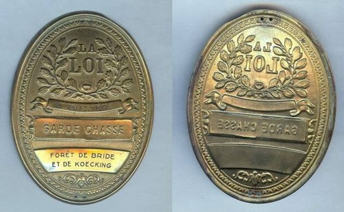 Plaque métier a - -, buchert